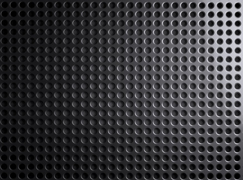 fondo de metal perforado