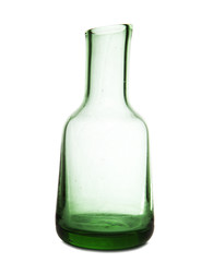 Empty glass bottle