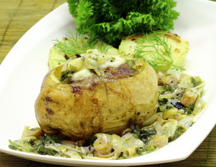 Stuffed potato