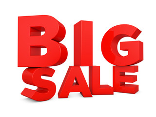 3d text BIG SALE 