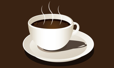 Coffee cup vector
