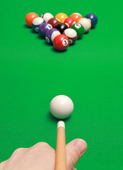 game of billiards