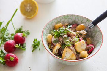 Spelt salad