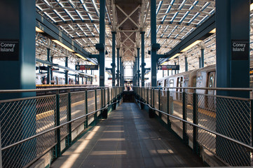 Stillwell Avenue subway station, NY. - 45415923