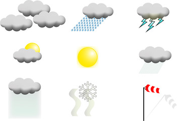 Weather icons collection