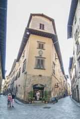 Narrow Streets of Florence Italy