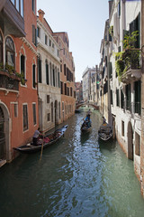 Fototapeta na wymiar Venice Gondolier