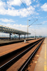 Obraz premium Railroad station