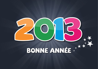 Carte de voeux 2013 - Bonne année