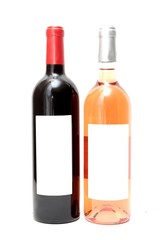 vin rouge et rosé