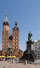 Fototapeta premium Marienkirche - Krakau - Polen