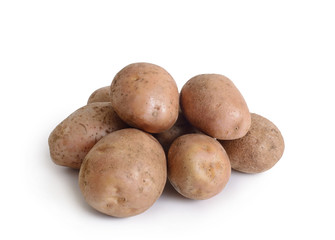 Fototapeta na wymiar raw potatoes