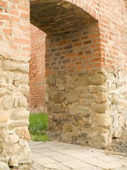 Gate to the castle gate