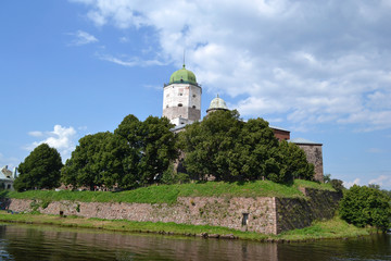 Fototapeta na wymiar Vyborg Castle