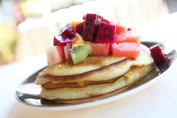 Fruit pancake