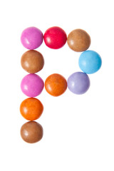 Schokolinsen ABC - P