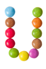 Schokolinsen ABC - U