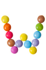 Schokolinsen ABC - W