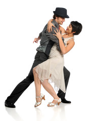 Fototapeta premium Young Dancers Performing