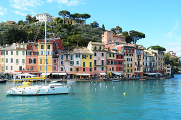 Plakat Portofino, Włochy