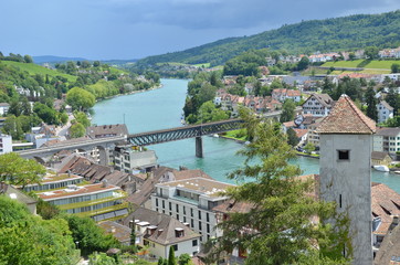 Fototapeta premium Schaffhausen, Switzerland