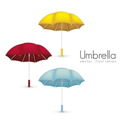 Obraz na płótnie Canvas colorful umbrellas
