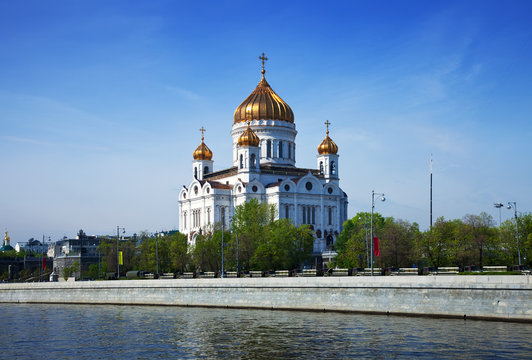 Christ the Savior Cathedral in Moscow