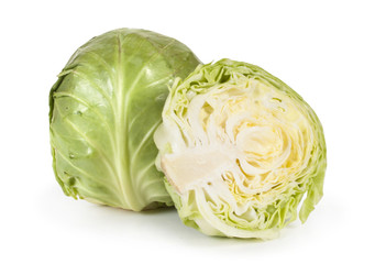 Fototapeta premium cabbage isolated on white background