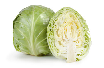 Fototapeta premium cabbage isolated on white background