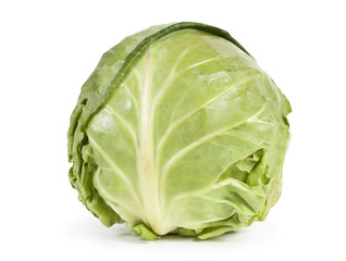 Fototapeta premium cabbage isolated on white background