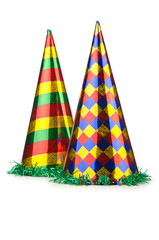 Party hat isolated on the white