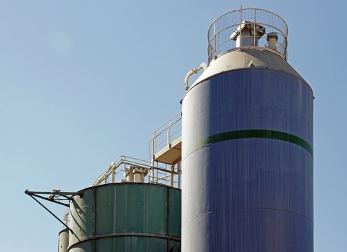 citerne, cuve pour le b&eacute;ton