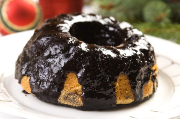 Traditional Christmas cake