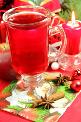 Christmas  hot tea