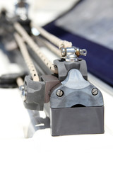 Close-up of a fasten rope