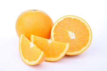 isolated orange