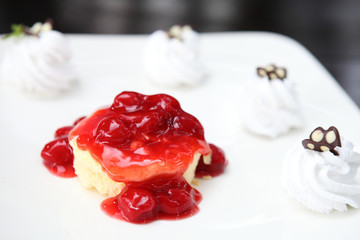cherry cheese cake