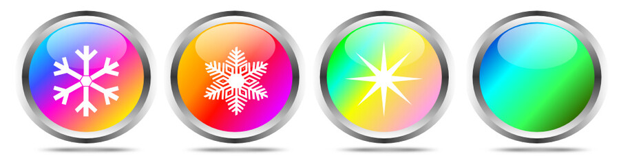 Winter buttons