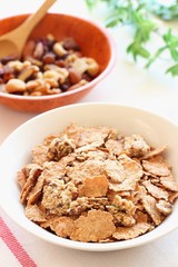 Healthy breakfast cereal