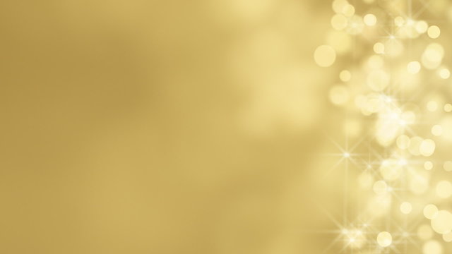 loopable abstract background gold bokeh circles
