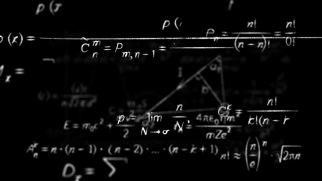 math physics formulas black and white loopable