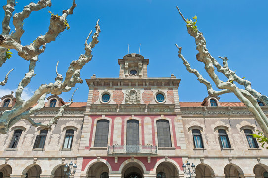 Parliament of Catalonia in Barcelona, Spain
