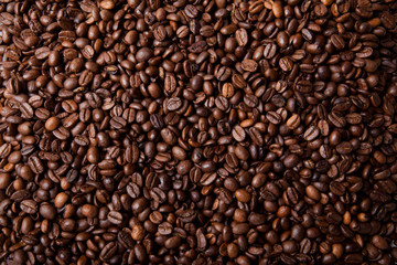 Übersicht Kaffeebohnen