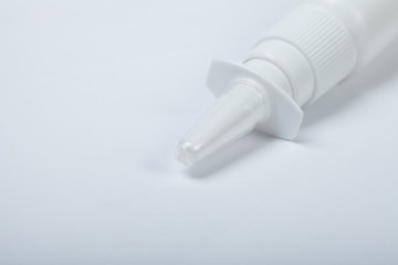 dropper on white background