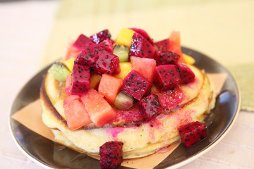 Fruit pancake