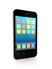 Modern mobile phone.