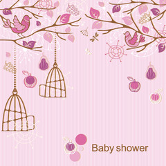 Baby shower - fille