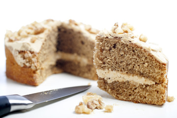 Fresh coffee cake