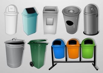 place to dispose of trash