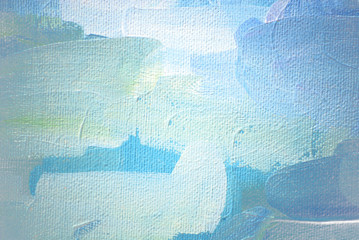 abstract painting on a canvas oil,  illustration, background © Mikhail Zahranichny